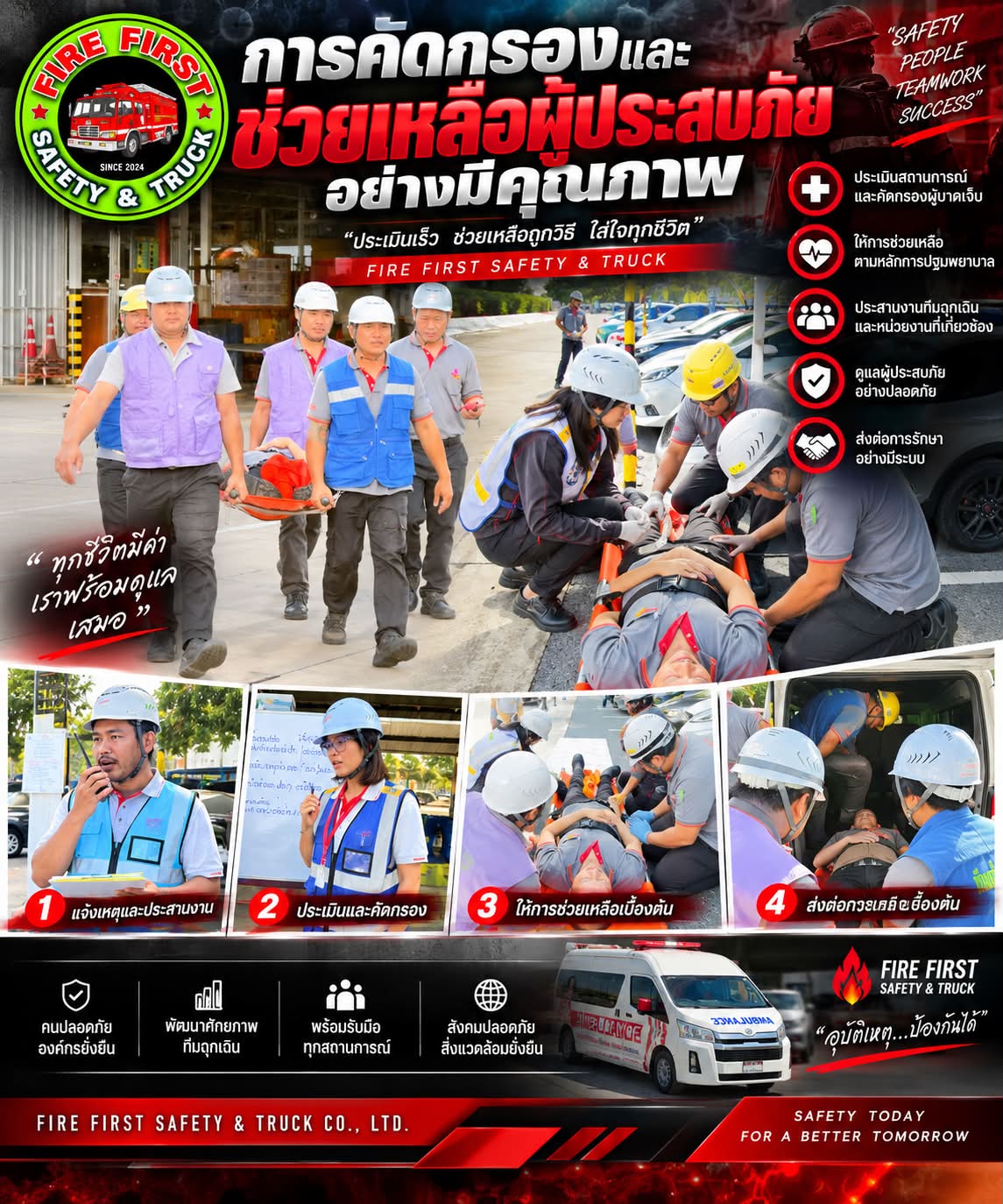 Casualty triage & rescue